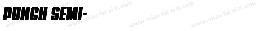 Punch Semi字体转换